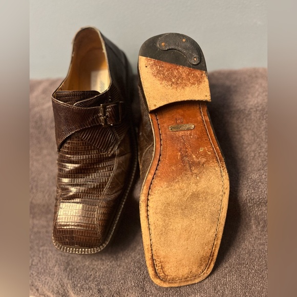 Mezlan Platinum Mens Lizard Shoes! - Picture 9 of 9